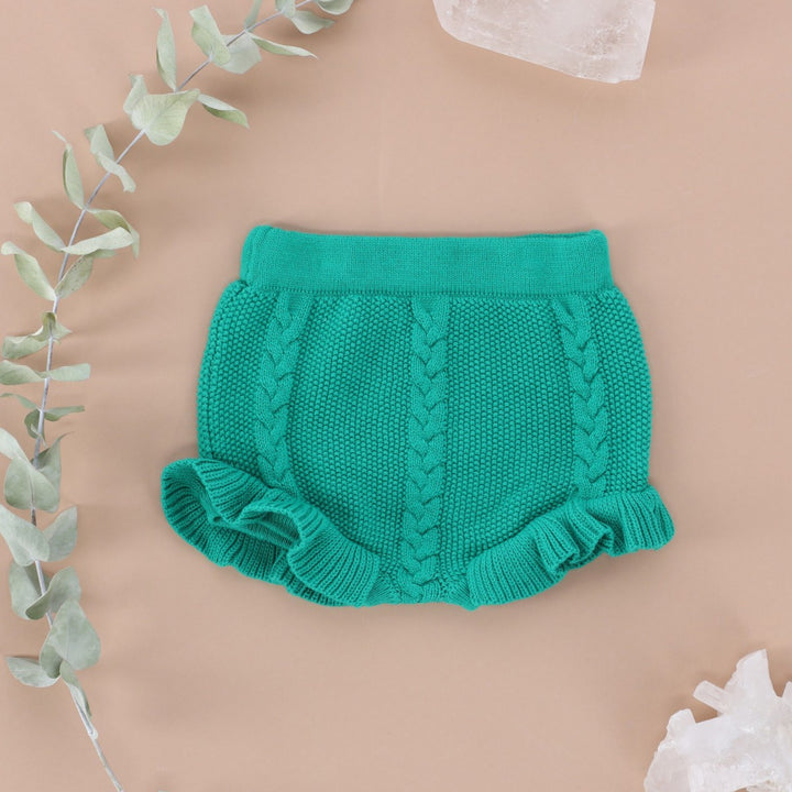 SHORT DE PUNTO VERDE