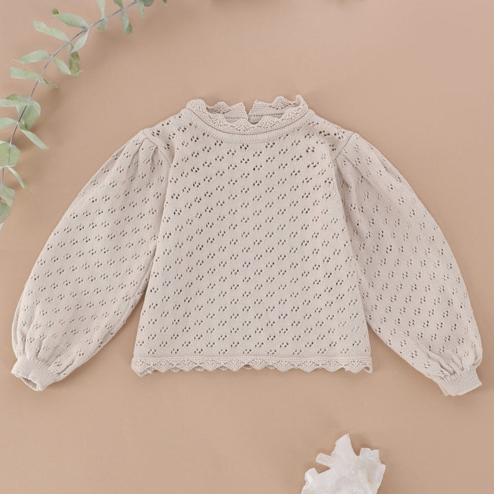 JERSEY DE PUNTO BEIGE