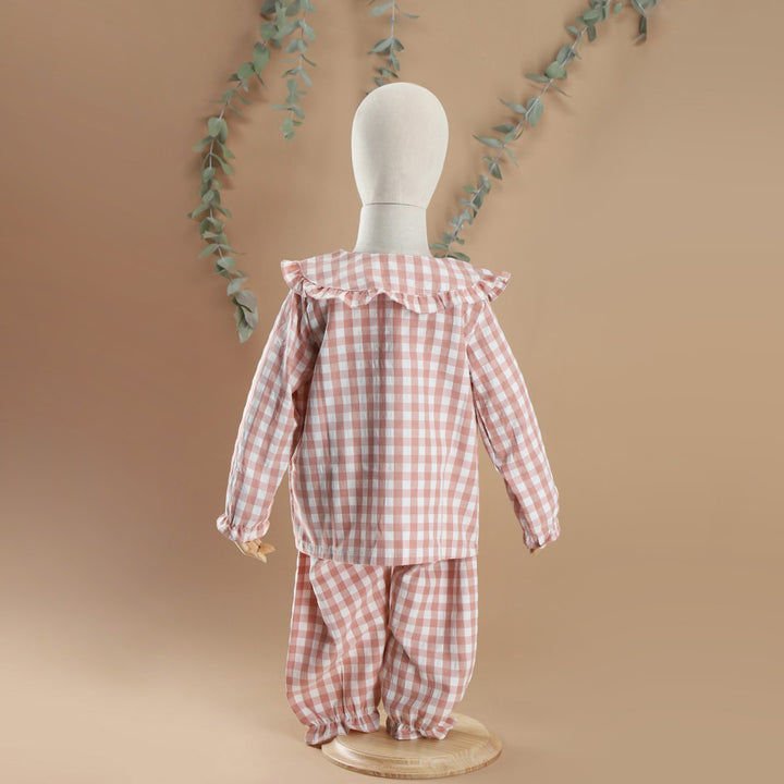 PIJAMA CUADROS ROSE